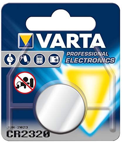 Varta ' – Set di 3 Blister di 1 batteria Pulsante litio "Electronics  3,0 Volt