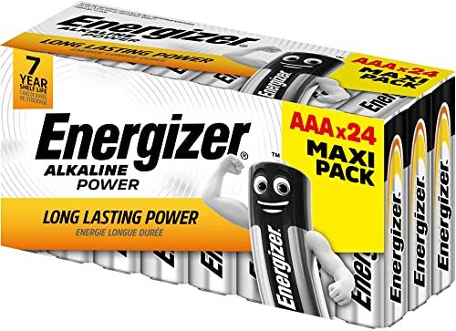 Energizer Batterie AAA  Alkaline Power, confezione da 24