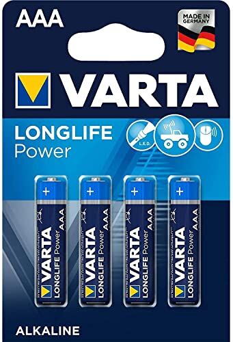 Varta High energy batteria alcalina AAA LR3 blister 4 pz