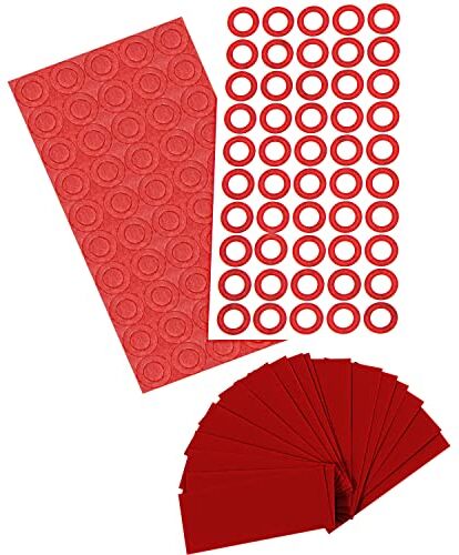 ISOLATECH PVC termorestringente 2:1 rosso 72mm lunghezza e 100pcs isolatori batteria per 18650 batterie ricaricabili condensatore elettrico cavo isolamento riparazione non etichettato