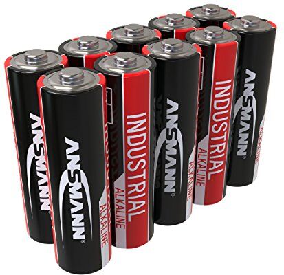 Ansmann Industrial Alkaline batteria Longlife alcaline batteria per alto potenza industriali (Confezione da 10)