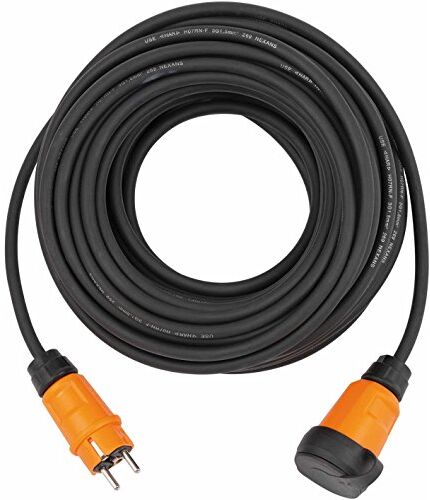 Brennenstuhl 9162100100 Strom prolunga 16A Orange, nero 10m