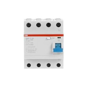 ABB F204F-40/0,03 Interruttore differenziale Tipo F 4P ABB F204F-40/0,03 Interruttore differenziale Tipo F 4P