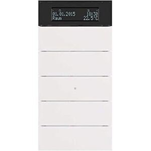 Hager B. IQ – Tastiera b-iq 5 fasi con termostato + Display Bianco pile Hager B. IQ – Tastiera b-iq 5 fasi con termostato + Display Bianco pile