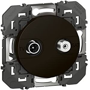 Legrand PRISE TV-SAT NOIR COMPO - Presa elettrica Legrand PRISE TV-SAT NOIR COMPO - Presa elettrica