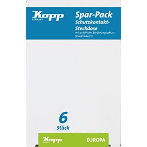 Kopp Crema 6 Prese EUR - Presa di corrente Kopp Crema 6 Prese EUR - Presa di corrente