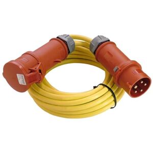 as - Schwabe As Schwabe Cavo di prolunga CEE da esterni, 400 V/16 A, K35 AT-N07V3V3-F, 5G1,5, con spina per invertitore di fase, IP44, colore: giallo, 10 m as - Schwabe As Schwabe Cavo di prolunga CEE da esterni, 400 V/16 A, K35 AT-N07V3V3-F, 5G1,5, con spina per invertitore di fase, IP44, colore: giallo, 10 m