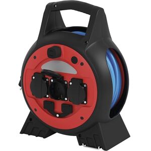 EMOS P08620W - Bobina di cavo resistente alle intemperie 20m, 3 prese, blu EMOS P08620W - Bobina di cavo resistente alle intemperie 20m, 3 prese, blu