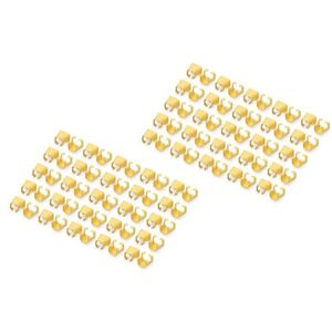Digitus Clip Colorate per Cavi Patch RJ45 organizzazione cromatica dei Cavi di Rete 100 Pezzi per Cavi LAN Cat 5e, Cat 6 e Cat 6A AWG da 24/7 a 27/7 Giallo Digitus Clip Colorate per Cavi Patch RJ45 organizzazione cromatica dei Cavi di Rete 100 Pezzi per Cavi LAN Cat 5e, Cat 6 e Cat 6A AWG da 24/7 a 27/7 Giallo
