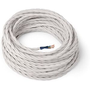 AMARCORDS - Textile Cable - Bianco - Electrical cord AMARCORDS - Textile Cable - Bianco - Electrical cord