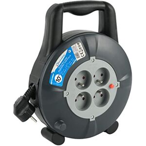 Electraline Presa multipla 5 metri - 4 prese - Grigio/Nero - 16A - Power Strip Electraline Presa multipla 5 metri - 4 prese - Grigio/Nero - 16A - Power Strip