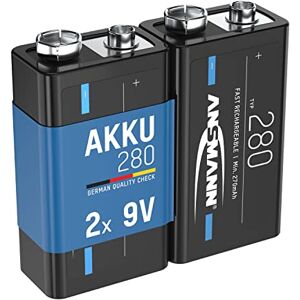 Batteria ANSMANN 280mAh NiMH 1.2V - Corrente elevata, Ricarica rapida Batteria ANSMANN 280mAh NiMH 1.2V - Corrente elevata, Ricarica rapida