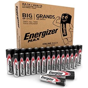 Energizer Max batterie AA AAA - Alcaline - Confezione da 28 - Batteria Energizer Max batterie AA AAA - Alcaline - Confezione da 28 - Batteria