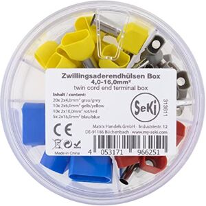 SeKi Terminali gemellari, 4,0-16,0 mm², senza SeKi Terminali gemellari, 4,0-16,0 mm², senza
