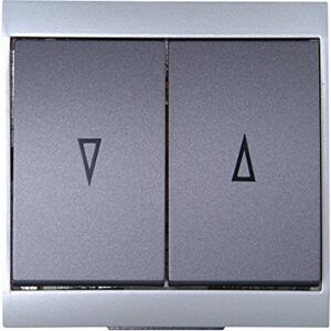 Kopp Malta Jalousie, Interruttore, Colore: Argento Antracite Kopp Malta Jalousie, Interruttore, Colore: Argento Antracite
