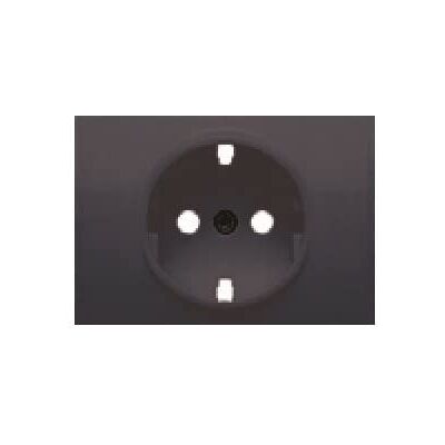 BJC Coral: – Coperchio Base presa sicurezza Corallo Grigio Lava BJC Coral: – Coperchio Base presa sicurezza Corallo Grigio Lava
