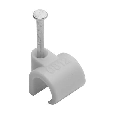 Chiodi per Cavi Debflex - Resistente alle intemperie, Ø 8-12 mm, Grigio Chiodi per Cavi Debflex - Resistente alle intemperie, Ø 8-12 mm, Grigio