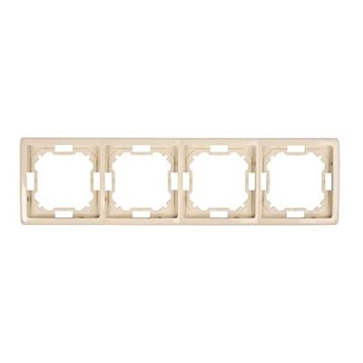 kontakt-simon Simon Basic Standard 5902787573935 Telaio Universale 4 Vie Beige BMR4/12 Contact Simon kontakt-simon Simon Basic Standard 5902787573935 Telaio Universale 4 Vie Beige BMR4/12 Contact Simon