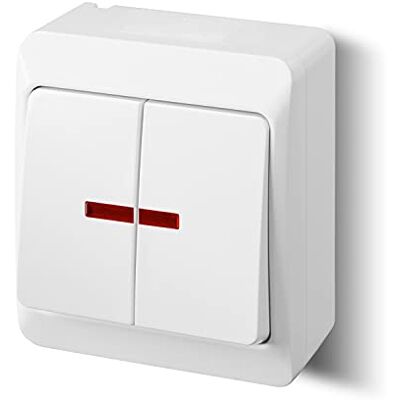 Interruttore Bianco Hermes di Elektro-Plast - Switch Interruttore Bianco Hermes di Elektro-Plast - Switch