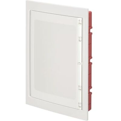 ELETTROCANALI Centralino ad incasso, 54 (3x18) moduli, con morsettiera 6x10mm, bianco, IP40, con sportello cieco EC63054CE ELETTROCANALI Centralino ad incasso, 54 (3x18) moduli, con morsettiera 6x10mm, bianco, IP40, con sportello cieco EC63054CE