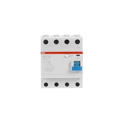 ABB F204F-40/0,03 Interruttore differenziale Tipo F 4P ABB F204F-40/0,03 Interruttore differenziale Tipo F 4P