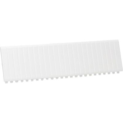 Hager Strisce, bianco puro, RAL9010, lunghezza 219 mm Hager Strisce, bianco puro, RAL9010, lunghezza 219 mm