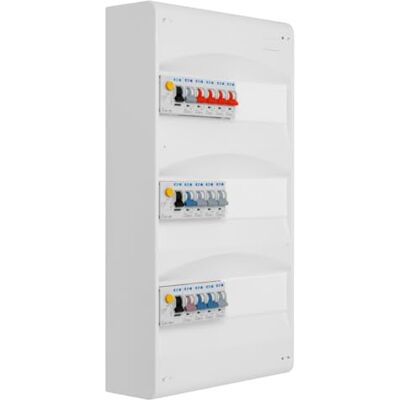 Eaton Tabella 3 file pre-attrezzata 2 inter. diff. 63A + 1 inter. diff. 40A + 13 interruttori Eaton Tabella 3 file pre-attrezzata 2 inter. diff. 63A + 1 inter. diff. 40A + 13 interruttori