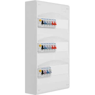Eaton Tabella 3 file pre-attrezzata 2 inter. diff. 40A tipo A + 1 inter. diff. 63A + 13 interruttori Eaton Tabella 3 file pre-attrezzata 2 inter. diff. 40A tipo A + 1 inter. diff. 63A + 13 interruttori