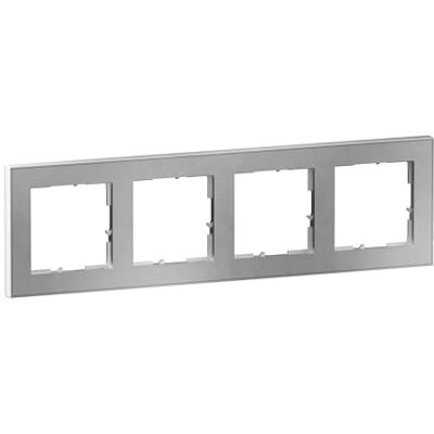 Legrand Seano+ Cornice 4-vie - Cornice moderna per 55x55 Legrand Seano+ Cornice 4-vie - Cornice moderna per 55x55