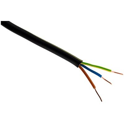 Zenitech Câble D'Alimentation Électrique U-1000 R2V 3G2,5mm² Gaine PVC Robuste Per Interni E Esterna Protezione Affidabile Contro I Rischi Elettrici Nero 10m Zenitech Câble D'Alimentation Électrique U-1000 R2V 3G2,5mm² Gaine PVC Robuste Per Interni E Esterna Protezione Affidabile Contro I Rischi Elettrici Nero 10m