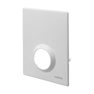 OVENTROP - Unibox RTL/T/Vario - 57 mm - bianco - Piastra di copertura OVENTROP - Unibox RTL/T/Vario - 57 mm - bianco - Piastra di copertura
