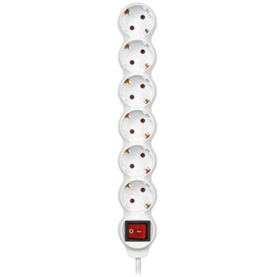 Simon Brico – Base 6 presa presa 2P + T + interruttore + Cavo 1,5 m 3 G1 bianco borsa Solapa Simon Brico – Base 6 presa presa 2P + T + interruttore + Cavo 1,5 m 3 G1 bianco borsa Solapa