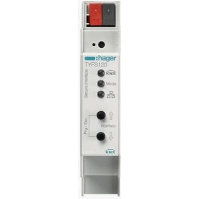 Hager TYFS120 - Interfaccia KNX/IP Sicura - 8 Canali Hager TYFS120 - Interfaccia KNX/IP Sicura - 8 Canali