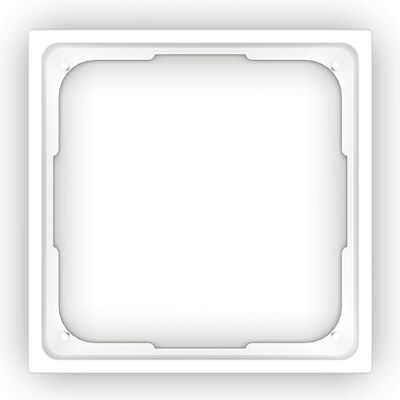EHMANN Cornice intermedia per regolazione da 50x50 mm a 55x55 mm, bianco simile RAL 9010 EHMANN Cornice intermedia per regolazione da 50x50 mm a 55x55 mm, bianco simile RAL 9010