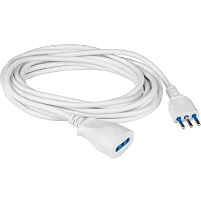 POLY POOL POLYPOOL Cavo estensione bianco 5m italiano POLY POOL POLYPOOL Cavo estensione bianco 5m italiano