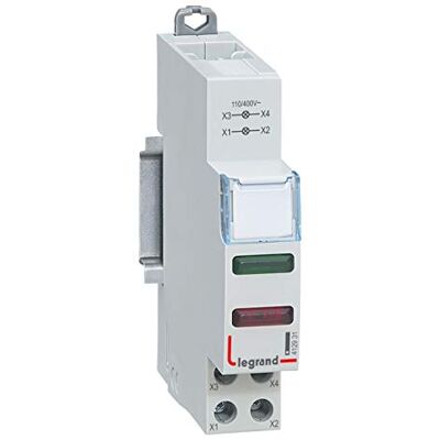Legrand Spia modulare doppio – 110/400 volt – Verde/Rosso Legrand Spia modulare doppio – 110/400 volt – Verde/Rosso