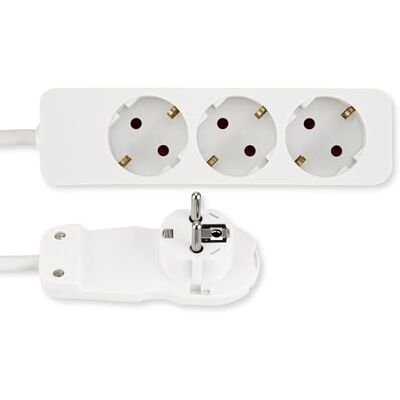 REV Presa multipla 3-fold 2m bianco marca REV Presa multipla 3-fold 2m bianco marca