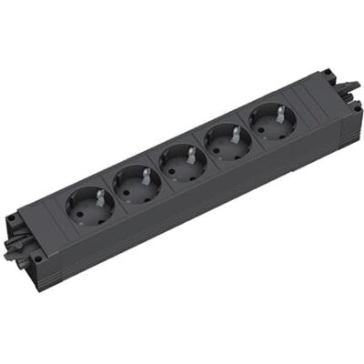 Bachmann Bach STEP BASE 5xSchuko 3 GST18 bk Bachmann Bach STEP BASE 5xSchuko 3 GST18 bk