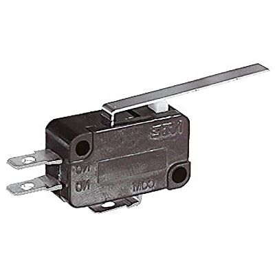ELCART Deviatore finecorsa con leva 51,1mm, terminali faston 4,8mm, 250V 5A ELCART Deviatore finecorsa con leva 51,1mm, terminali faston 4,8mm, 250V 5A