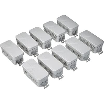 Spelsberg Scatola di derivazione IP55 Mini 25 grigio (10 pezzi scatola di giunzione) 206770 Spelsberg Scatola di derivazione IP55 Mini 25 grigio (10 pezzi scatola di giunzione) 206770