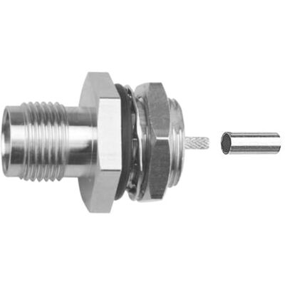 TELEGARTNER Connettore F dritto, 1 pezzo TELEGARTNER Connettore F dritto, 1 pezzo