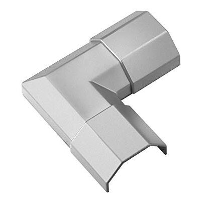 goobay WireDuct Corner Connector 33, Argento goobay WireDuct Corner Connector 33, Argento