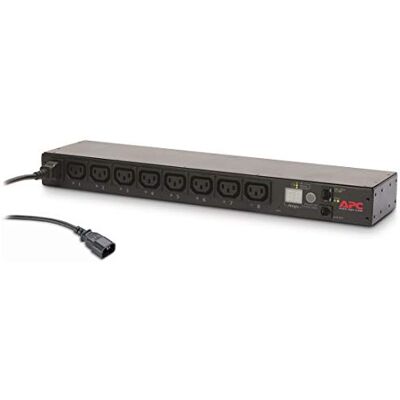 APC PDU Rack AP7920B Distribuzione dell'Alimentazione IT (Commutata, 1U, 12 A / 208 V, 10 A / 230 V, 8 Uscite C13; IEC C14) APC PDU Rack AP7920B Distribuzione dell'Alimentazione IT (Commutata, 1U, 12 A / 208 V, 10 A / 230 V, 8 Uscite C13; IEC C14)