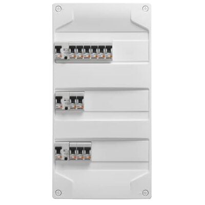 Debflex - 707649 - 1x40A Box - Kit di distribuzione elettrica Debflex - 707649 - 1x40A Box - Kit di distribuzione elettrica