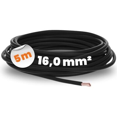 Lapp 5m Cavo Unipolare H07V-K 16 mm² Filo Rame Flessibile in PVC, Verde Conduttore classe 5 ideale per cablaggio quadri elettrici e impianti. Rivestimento isolante resistente e armonizzato. Lapp 5m Cavo Unipolare H07V-K 16 mm² Filo Rame Flessibile in PVC, Verde Conduttore classe 5 ideale per cablaggio quadri elettrici e impianti. Rivestimento isolante resistente e armonizzato.
