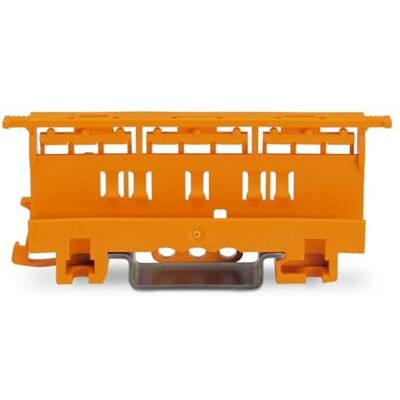 WAGO ® Adattatore di fissaggio serie 221 – 4 mm², per montaggio su TS 35, arancione, 221 – 500 (10 pezzi) WAGO ® Adattatore di fissaggio serie 221 – 4 mm², per montaggio su TS 35, arancione, 221 – 500 (10 pezzi)