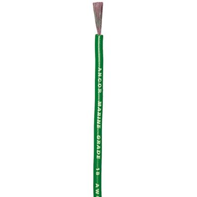 Ancor Marine Grade Primary Wire e Cavo Batteria, , Green, 250' Ancor Marine Grade Primary Wire e Cavo Batteria, , Green, 250'