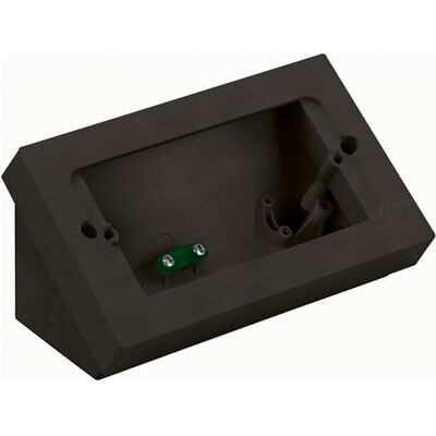VIMAR scatola elettrica da tavolo inclinata, 4 moduli, nero VIMAR scatola elettrica da tavolo inclinata, 4 moduli, nero