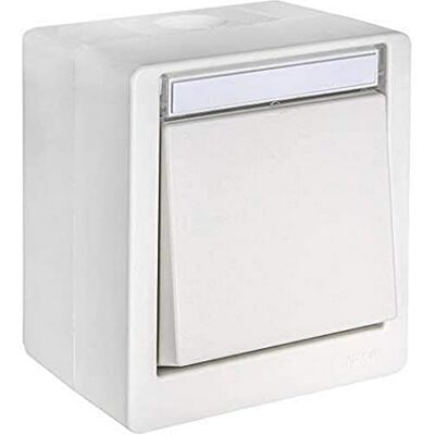 Opus ® RESIST Interruttore e pulsante esecuzione, commutatore, colore bianco puro Opus ® RESIST Interruttore e pulsante esecuzione, commutatore, colore bianco puro