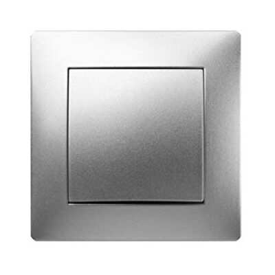 Famatel Pulsante in alluminio, 10 A x 250 V Famatel Pulsante in alluminio, 10 A x 250 V